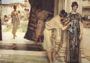 Alma-Tadema, Sir Lawrence, The Frigidarium (mk24)